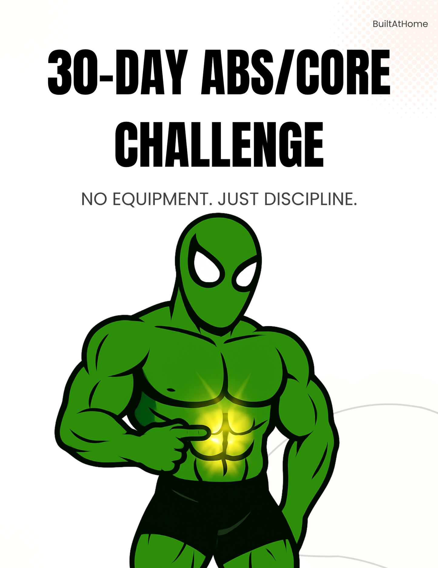 30-Day Abs & Core Challenge (No Equipment)