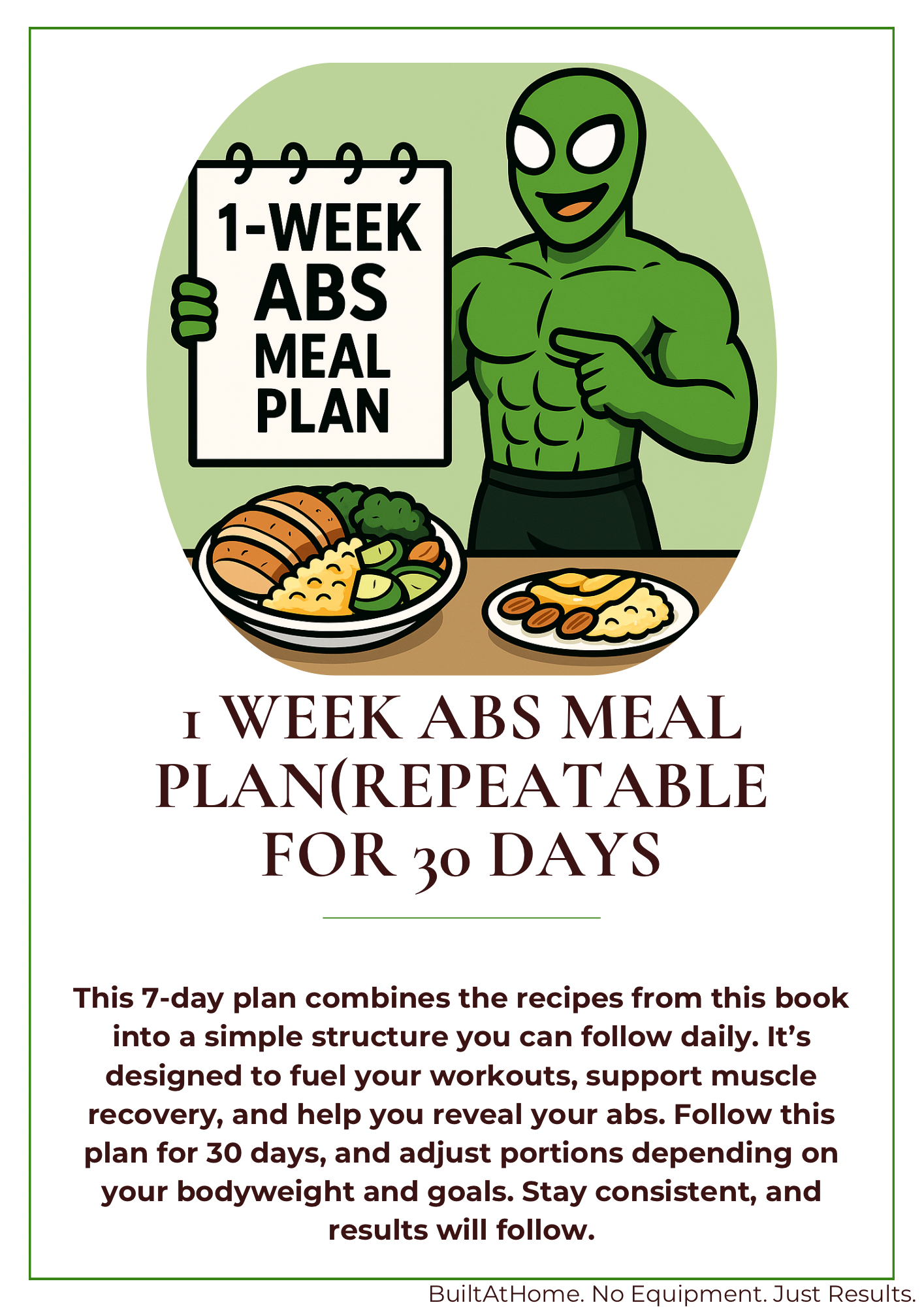 The Visible Abs Cookbook